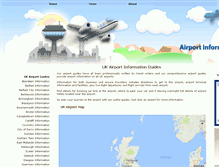 Tablet Screenshot of airport-information.co.uk